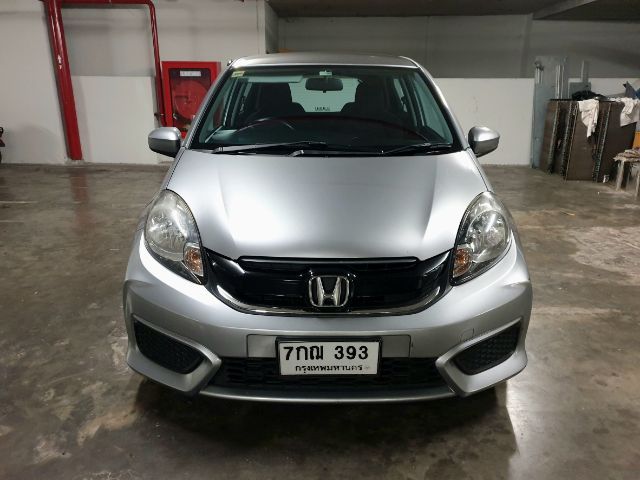 Honda Brio 2018 1.2 V Sedan เบนซิน ไม่ติดแก๊ส เกียร์อัตโนมัติ บรอนซ์เงิน รูปที่ 4