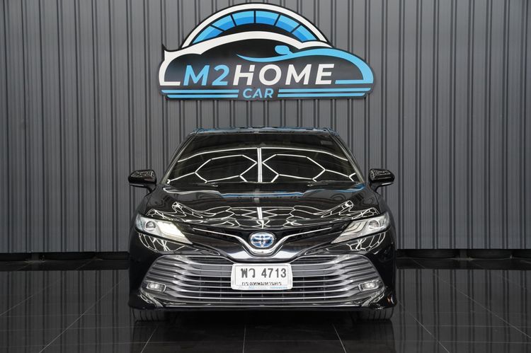 Toyota Camry 2020 2.5 HV Premium Sedan ไฮบริด เกียร์อัตโนมัติ ดำ รูปที่ 2