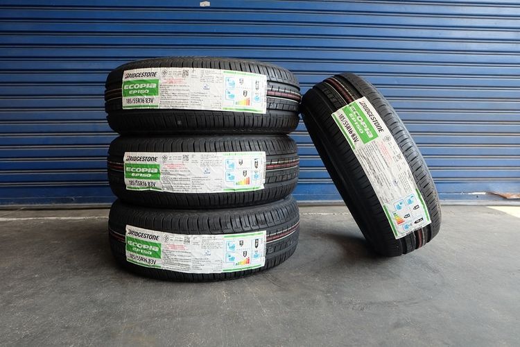 🏆 ยางใหม่ Bridgestone รุ่น Ecopia EP150 ขนาด 185 55R16 ปี24