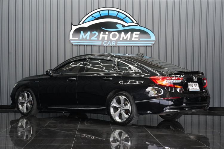 Honda Accord 2019 2.0 Hybrid Tech Sedan ไฮบริด เกียร์อัตโนมัติ ดำ รูปที่ 4