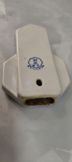 นาฬิกาเนื้ สำหรับปลูกต้นไม้ งานกระเบื้องงานเก่าวินเทจจากจีน ยาวประมาณ 7 นิ้วกว้างประมาณ4 นิ้วครึ่ง รูปที่ 8