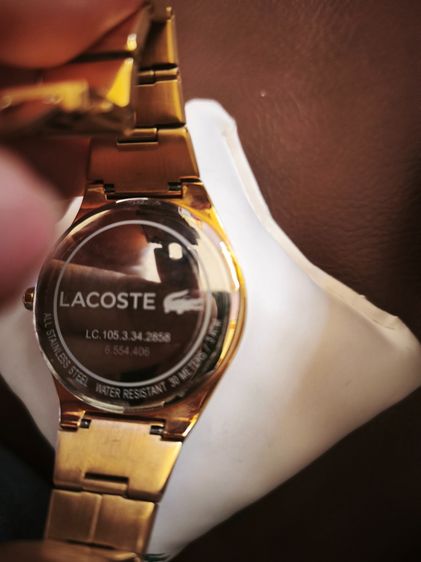 นาฬิกา Lacoste แท้ สี Rose Gold  รูปที่ 3