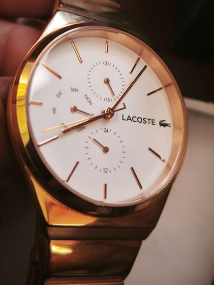 นาฬิกา Lacoste แท้ สี Rose Gold  รูปที่ 2
