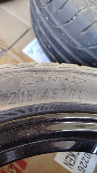 ล้อ Lenso 17 ยาง maxxis ปี 18  รูปที่ 4