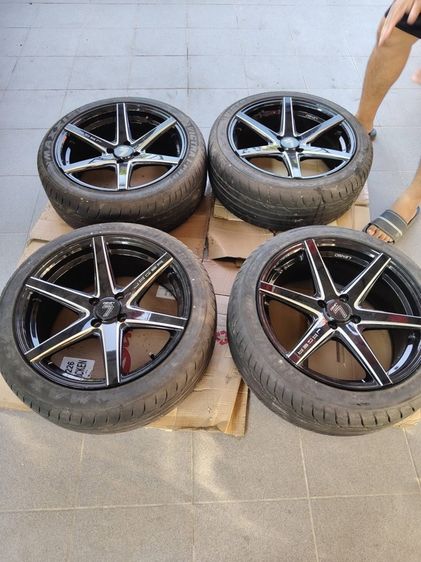 ล้อ Lenso 17 ยาง maxxis ปี 18 