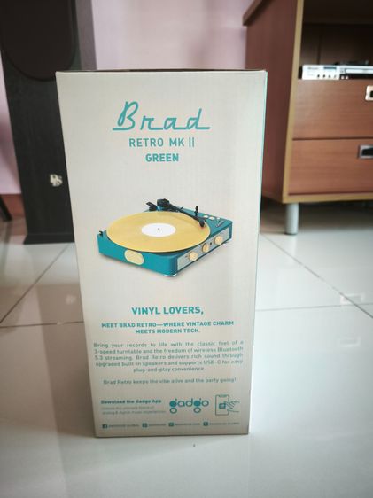 เครื่องเล่นแผ่นเสียง Gadhouse Brad Retro MK II รูปที่ 3