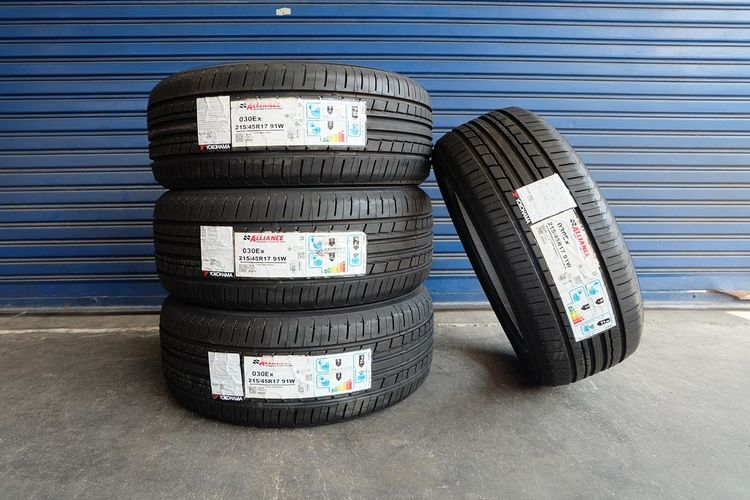 🔥  ยางใหม่ Yokohama Alliance AL30 ขนาด 215 45R17 ปี25
