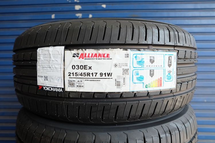 🔥  ยางใหม่ Yokohama Alliance AL30 ขนาด 215 45R17 ปี25 รูปที่ 2