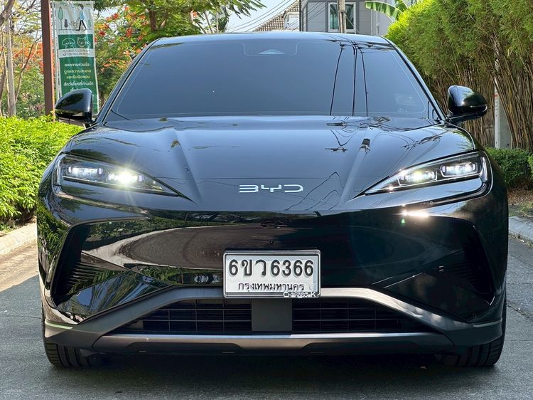 BYD Sealion 7 2025 AWD Performance Utility-car ไฟฟ้า ไม่ติดแก๊ส เกียร์อัตโนมัติ ดำ รูปที่ 3