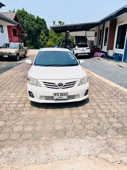Toyota Corolla 2011 1.5 GXi เบนซิน NGV เกียร์อัตโนมัติ ขาว รูปที่ 3