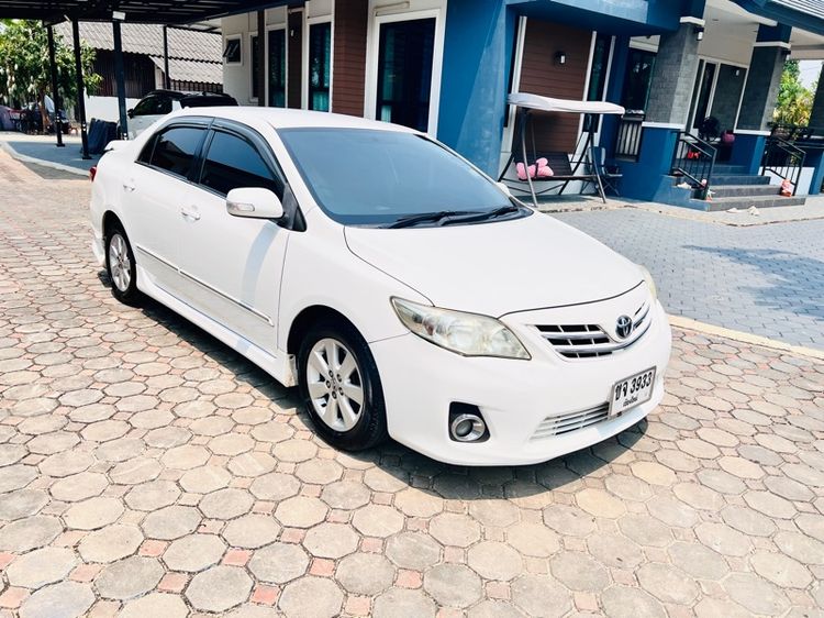 Toyota Corolla 2011 1.5 GXi เบนซิน NGV เกียร์อัตโนมัติ ขาว รูปที่ 4