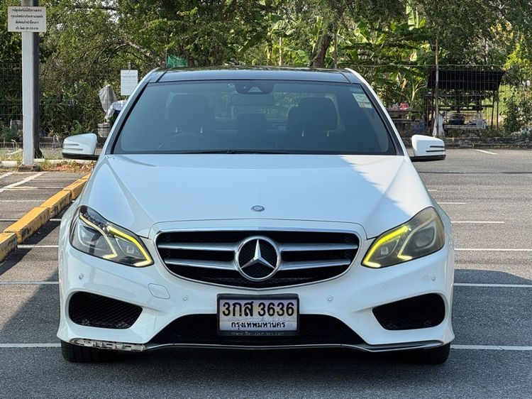 Mercedes-Benz E-Class 2013 E300 Sedan ดีเซล ไม่ติดแก๊ส เกียร์อัตโนมัติ ขาว รูปที่ 3