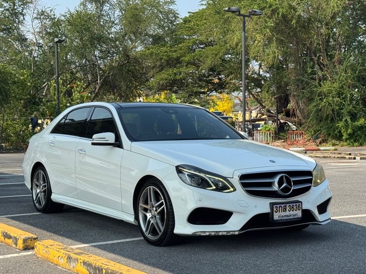 Mercedes-Benz E-Class 2013 E300 Sedan ดีเซล ไม่ติดแก๊ส เกียร์อัตโนมัติ ขาว รูปที่ 2