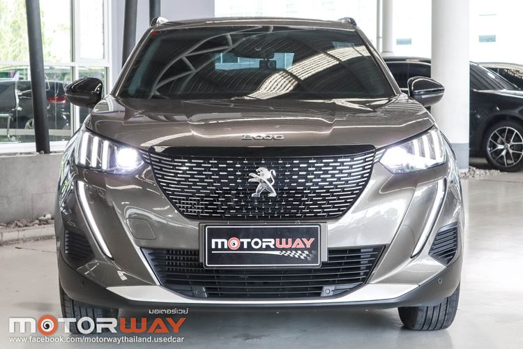 Peugeot 2008 2021 1.2 Allure Utility-car เบนซิน เกียร์อัตโนมัติ เทา รูปที่ 3