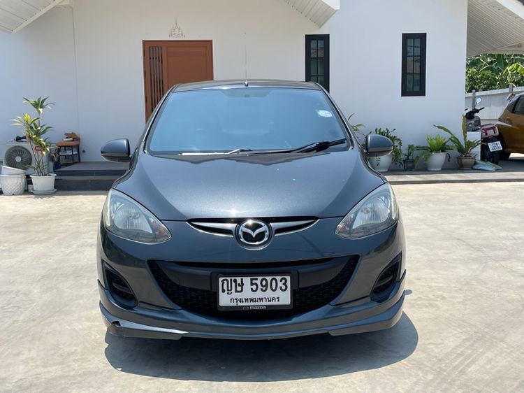 Mazda Mazda 2 2011 1.5 Elegance Groove Sedan เบนซิน ไม่ติดแก๊ส เกียร์อัตโนมัติ เทา รูปที่ 2