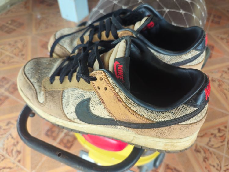 Nike Dunk Low PRM Brown Snakeskin Men’s Sz 9.5 (FJ5434-120)