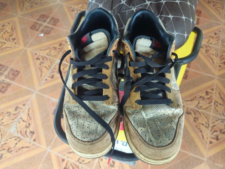 Nike Dunk Low PRM Brown Snakeskin Men’s Sz 9.5 (FJ5434-120) รูปที่ 4