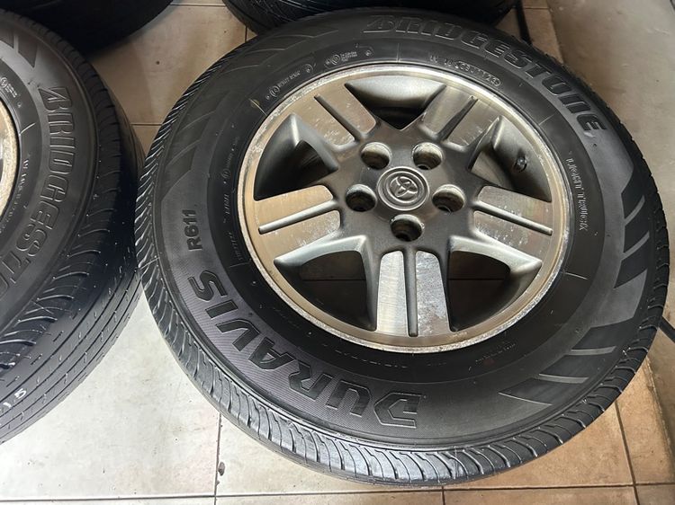 ล้อแม็กเดิมTOYOTA VIGO 15 พร้อมยาง  รูปที่ 4