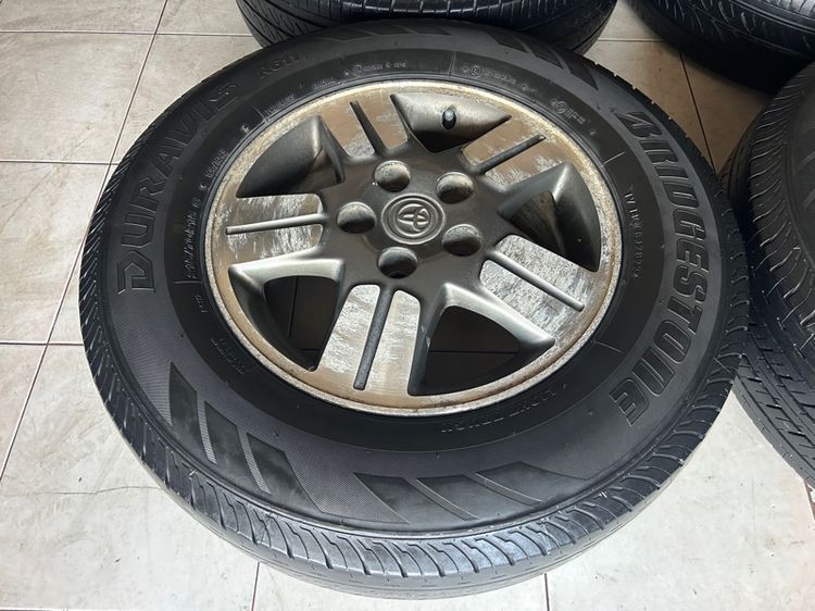 ล้อแม็กเดิมTOYOTA VIGO 15 พร้อมยาง  รูปที่ 3