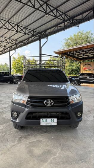 Toyota Hilux Revo 2018 2.8 J 4WD Pickup ดีเซล ไม่ติดแก๊ส เกียร์ธรรมดา เทา