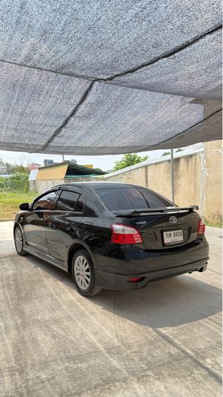 Toyota Vios 2011 1.5 E Sedan เบนซิน ไม่ติดแก๊ส เกียร์ธรรมดา ดำ รูปที่ 4