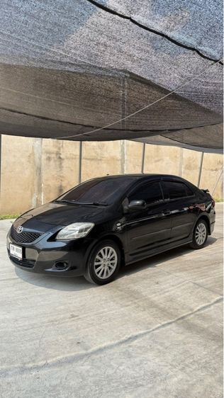 Toyota Vios 2011 1.5 E Sedan เบนซิน ไม่ติดแก๊ส เกียร์ธรรมดา ดำ รูปที่ 2