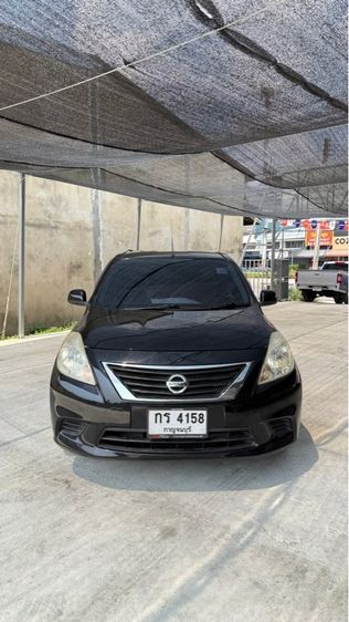 รถ Nissan Almera 1.2 ES สี ดำ