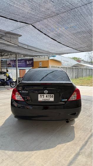 Nissan Almera 2012 1.2 ES Sedan เบนซิน ไม่ติดแก๊ส เกียร์อัตโนมัติ ดำ รูปที่ 4