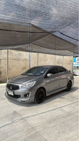 Mitsubishi Attrage 2019 1.2 GLX Sedan เบนซิน ไม่ติดแก๊ส เกียร์อัตโนมัติ เทา รูปที่ 2