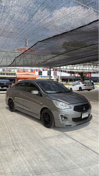 Mitsubishi Attrage 2019 1.2 GLX Sedan เบนซิน ไม่ติดแก๊ส เกียร์อัตโนมัติ เทา รูปที่ 3