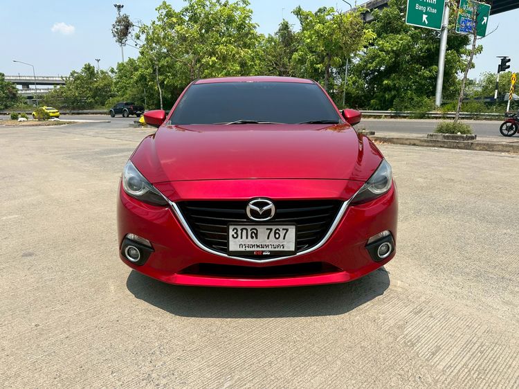 Mazda Mazda3 2014 2.0 S Sedan เบนซิน ไม่ติดแก๊ส เกียร์อัตโนมัติ แดง รูปที่ 3