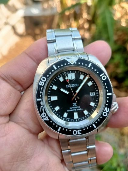 ขายนาฬิกามือสอง SEIKO Prospex Divers 200m.Men's Automatic ตะพาบดำ เครื่อง 4r35 เดินปรกติ ขนาดหน้า 43-47มม.รวมยม.สายยาวสภาพสวย ใส่ลุย กันน้ำ  รูปที่ 3