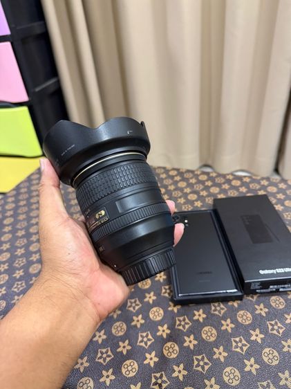 เลนส์ Lens Nikon Lens 24 - 120mm F4G VR ไม่ฟ้า ไม่รา สภาพหล่อๆ ใช้งานปกติทุกอย่าง สอบถามเพิ่มเติมได้นะครับ รูปที่ 4