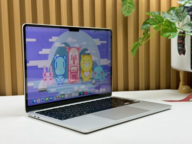 MacBook Air 13.6-inch M3 2024 Ram8GB SSD256GB Silver รูปที่ 3