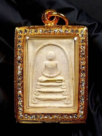 พระสมเด็จฐานสิงห์ เนื้อผง ตะกรุดทอvคำ รุ่นอายุ 84 ปี ลพ.เชิญ วัดโคกทอง