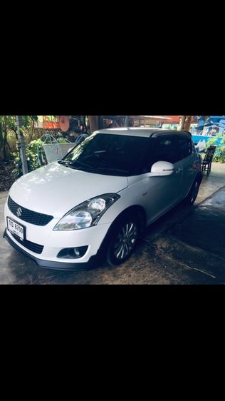 Suzuki Swift 2013 1.2 GLX Sedan เบนซิน ไม่ติดแก๊ส เกียร์อัตโนมัติ ขาว รูปที่ 2