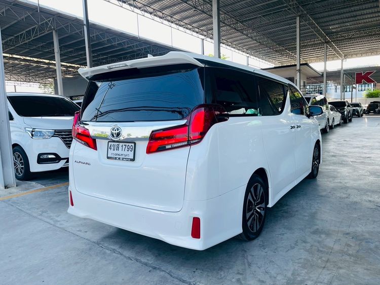 Toyota Alphard 2023 2.5 S C-Package Van เบนซิน ไม่ติดแก๊ส เกียร์อัตโนมัติ ขาว รูปที่ 4