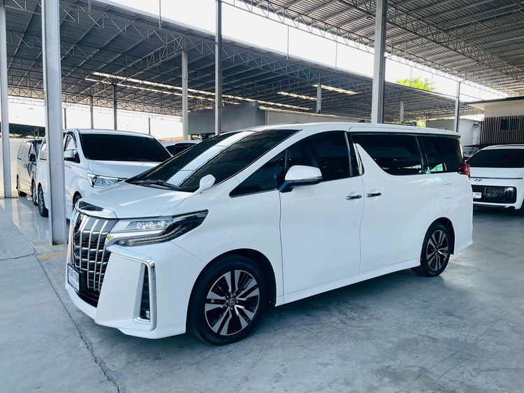 รถ Toyota Alphard 2.5 S C-Package สี ขาว