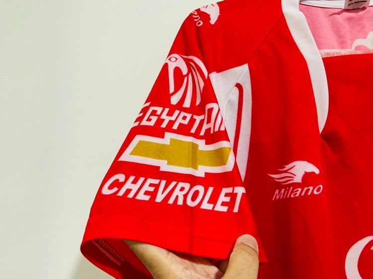 เสื้อกีฬา แท้ 💯 size M ขนาด อก 21.5 ยาว 27.5 นิ้ว สภาพใหม่เอี่ยม ดีเทลสวย เนื้อผ้าดีมากนิ่มใส่สบาย หายากน่าสะสมครับ รูปที่ 4