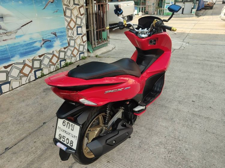 🛵ยังไงก็ขาย PCX 150 ปี 60 เครื่องดี สีสวย สตาร์ทมือ กุญแจรีโมท เล่มชุดโอนครบ+เปลี่ยนถ่ายน้ำมันเครื่องฟรี ส่งฟรี30 ก.ม รูปที่ 7