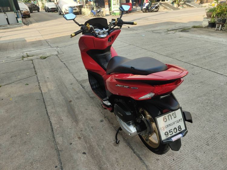 🛵ยังไงก็ขาย PCX 150 ปี 60 เครื่องดี สีสวย สตาร์ทมือ กุญแจรีโมท เล่มชุดโอนครบ+เปลี่ยนถ่ายน้ำมันเครื่องฟรี ส่งฟรี30 ก.ม รูปที่ 6