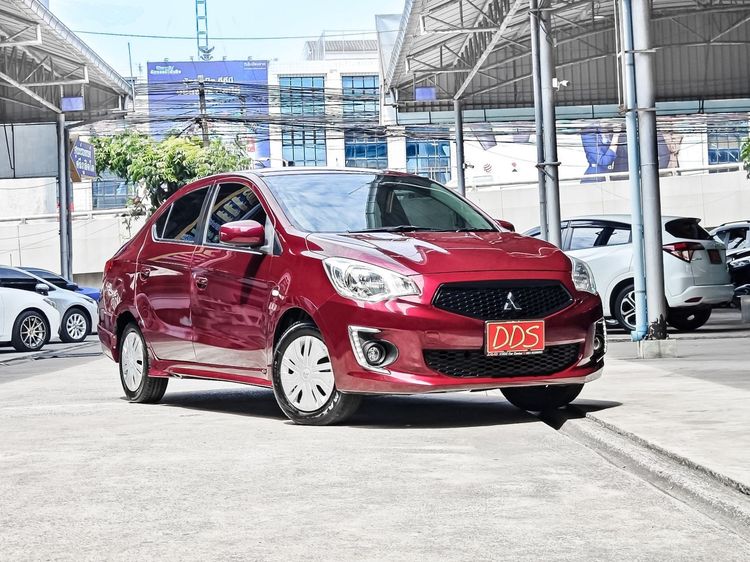 Mitsubishi Attrage 2019 1.2 GLX Sedan เบนซิน เกียร์อัตโนมัติ แดง รูปที่ 4