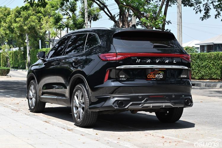 GWM Haval H6 2022 Ultra Utility-car ไฮบริด ไม่ติดแก๊ส เกียร์อัตโนมัติ ดำ รูปที่ 3