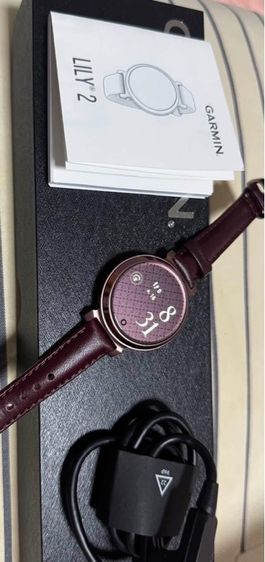 น้ำตาล นาฬิกา Garmin Lily 2