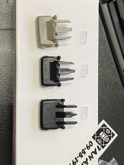 อะไหล่ Altis 2008-2013 ของใหม่ หน้ากากช่องแอร์กลาง คลิปตัวปรับลมแอร์ คลิปรัดสายไฟเบอร์19งานแท้ รูปที่ 2