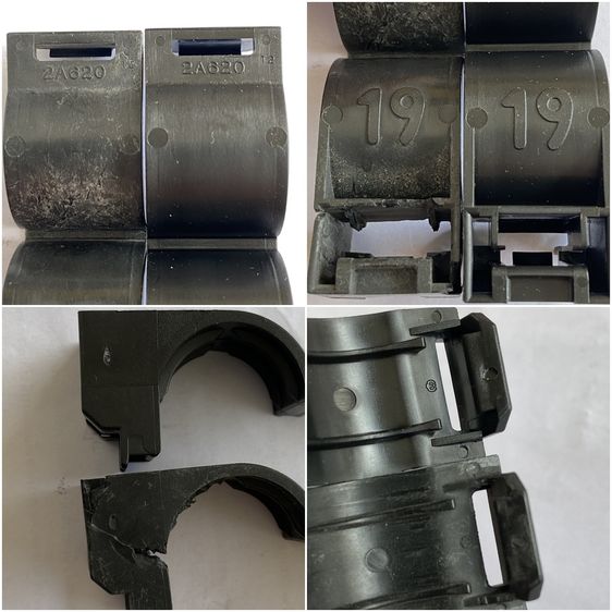 อะไหล่ Altis 2008-2013 ของใหม่ หน้ากากช่องแอร์กลาง คลิปตัวปรับลมแอร์ คลิปรัดสายไฟเบอร์19งานแท้ รูปที่ 10