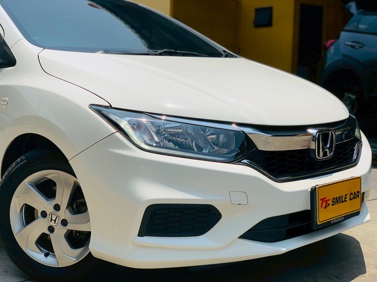 Honda City 2019 1.5 S Sedan เบนซิน ไม่ติดแก๊ส เกียร์อัตโนมัติ ขาว รูปที่ 4