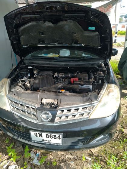 Nissan Tiida 2011 1.6 B Latio Sedan เบนซิน ไม่ติดแก๊ส เกียร์อัตโนมัติ ดำ รูปที่ 3