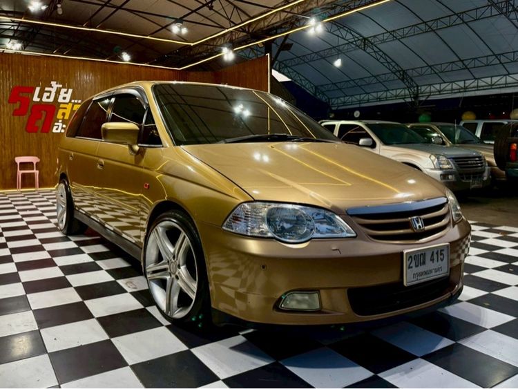 Honda Odyssey 2001 2.3 VTi Utility-car เบนซิน ไม่ติดแก๊ส เกียร์อัตโนมัติ ทอง รูปที่ 3