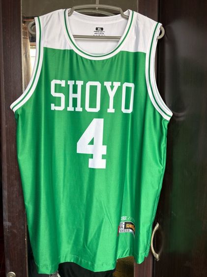 ไม่ระบุ เสื้อเจอร์ซีย์ เสื้อบาสเกตบอล Slam Dunk SHOYO เขียว (ใหม่)